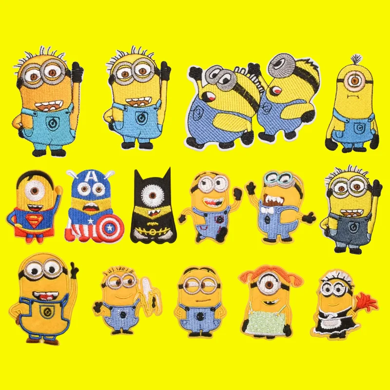 Minios New 1pc Funny Cartoon Anime Iron On Embroidered Cloth Patch ackets Decor Pants Bag Clothing Patch For Xmas Holiday Party
Minios New 1pc Funny Cartoon Anime Iron On Embroidered Cloth Patch ackets Decor Pants Bag Clothing Patch For Xmas Holiday Party