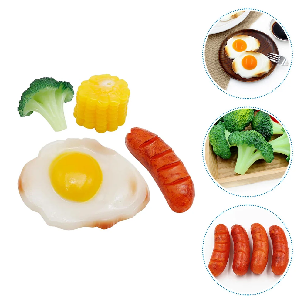 12 Pcs Simulation Food Model Toy Fried Egg Sausage Plastic Shop Window Display Fake Toys
12 Pcs Simulation Food Model Toy Fried Egg Sausage Plastic Shop Window Display Fake Toys