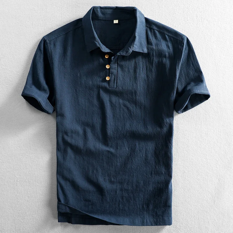 Mens Linen Short Sleeve Shirt Slim Fit Pullover Half Sleeve Retro Spring Summer Casual Breathable shirt Men's clothing
Mens Linen Short Sleeve Shirt Slim Fit Pullover Half Sleeve Retro Spring Summer Casual Breathable shirt Men's clothing