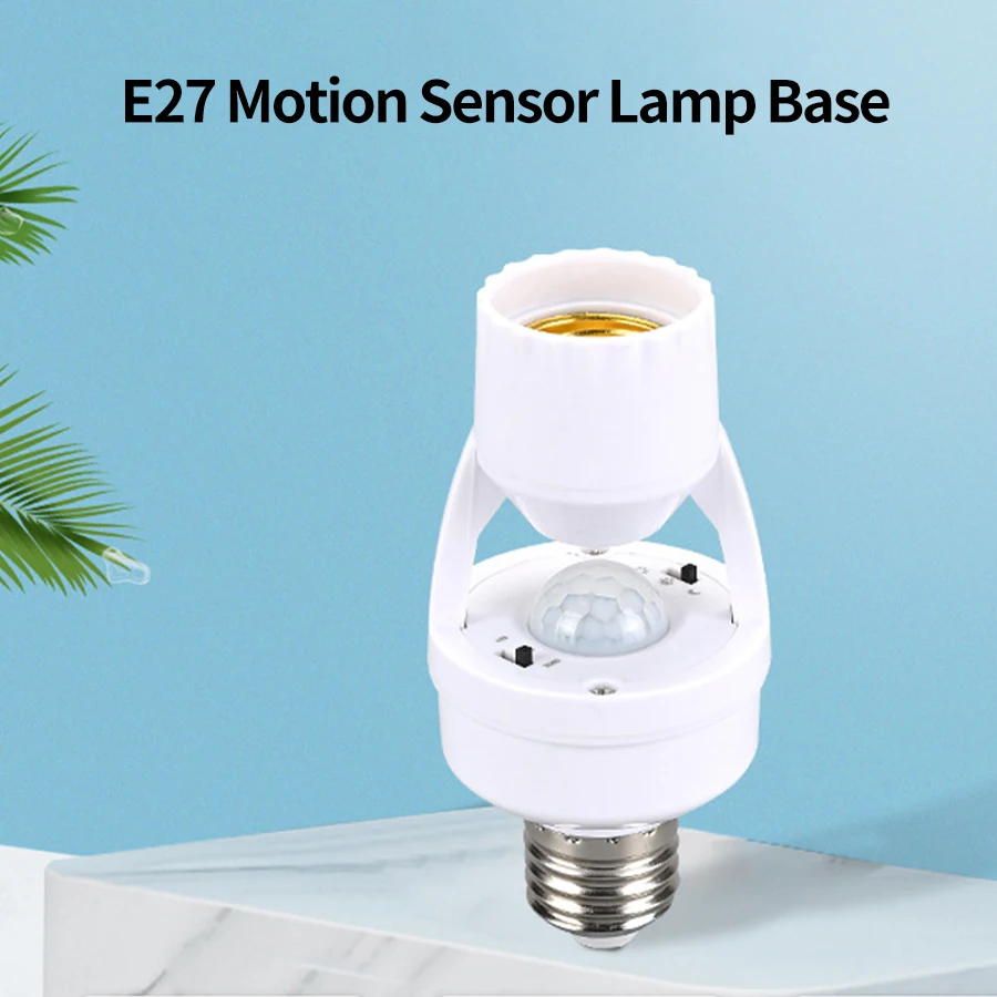Патрон лампы с инфракрасным датчиком E27 | PIR Human Motion Интеллектуальная адаптация для прихожей, балкона, коридора, безопасности, огнестойкий
Патрон лампы с инфракрасным датчиком E27 | PIR Human Motion Интеллектуальная адаптация для прихожей, балкона, коридора, безопасности, огнестойкий