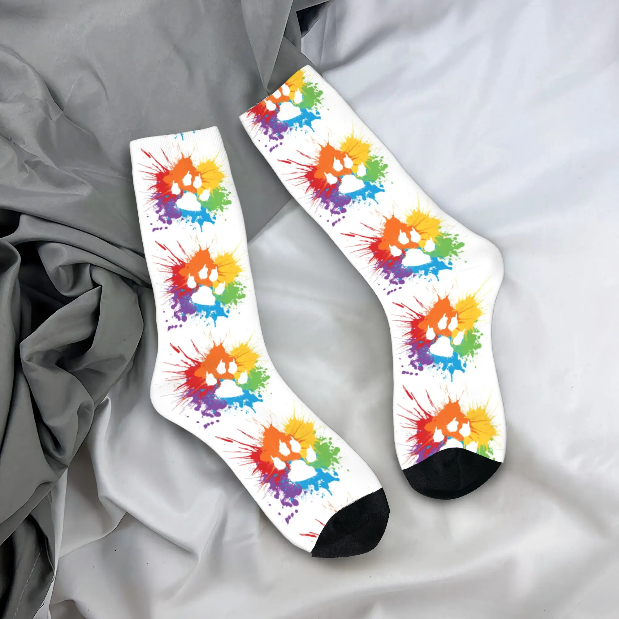 Dog Paw Pride Dark Socks Autumn Stockings Casual Men's Breathable Socks Design Climbing Non Skid Socks
Dog Paw Pride Dark Socks Autumn Stockings Casual Men's Breathable Socks Design Climbing Non Skid Socks