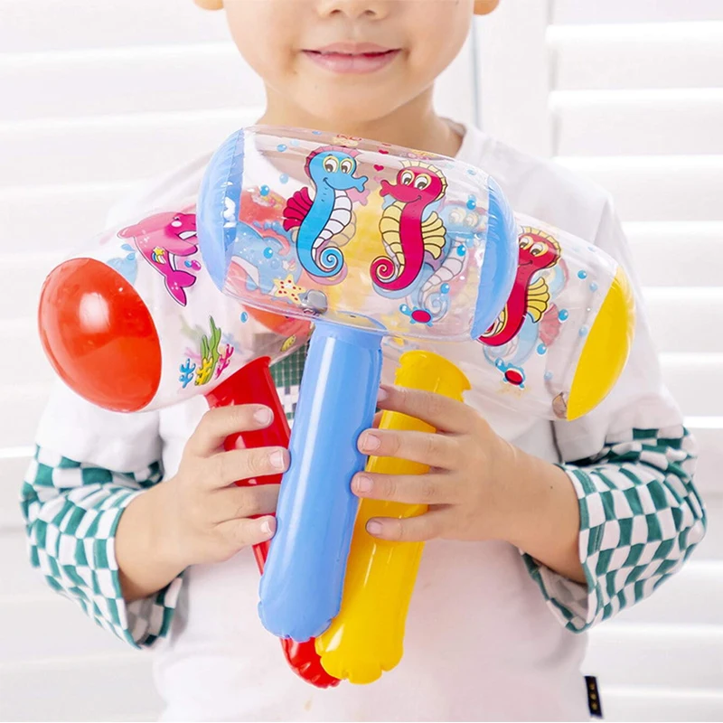 6 Pcs Random Inflatable Hammer with Bell Cute Cartoon Blow Party Supplies Inflatable Toys Swimming Pool Baby Toys Kids Toys
6 Pcs Random Inflatable Hammer with Bell Cute Cartoon Blow Party Supplies Inflatable Toys Swimming Pool Baby Toys Kids Toys
