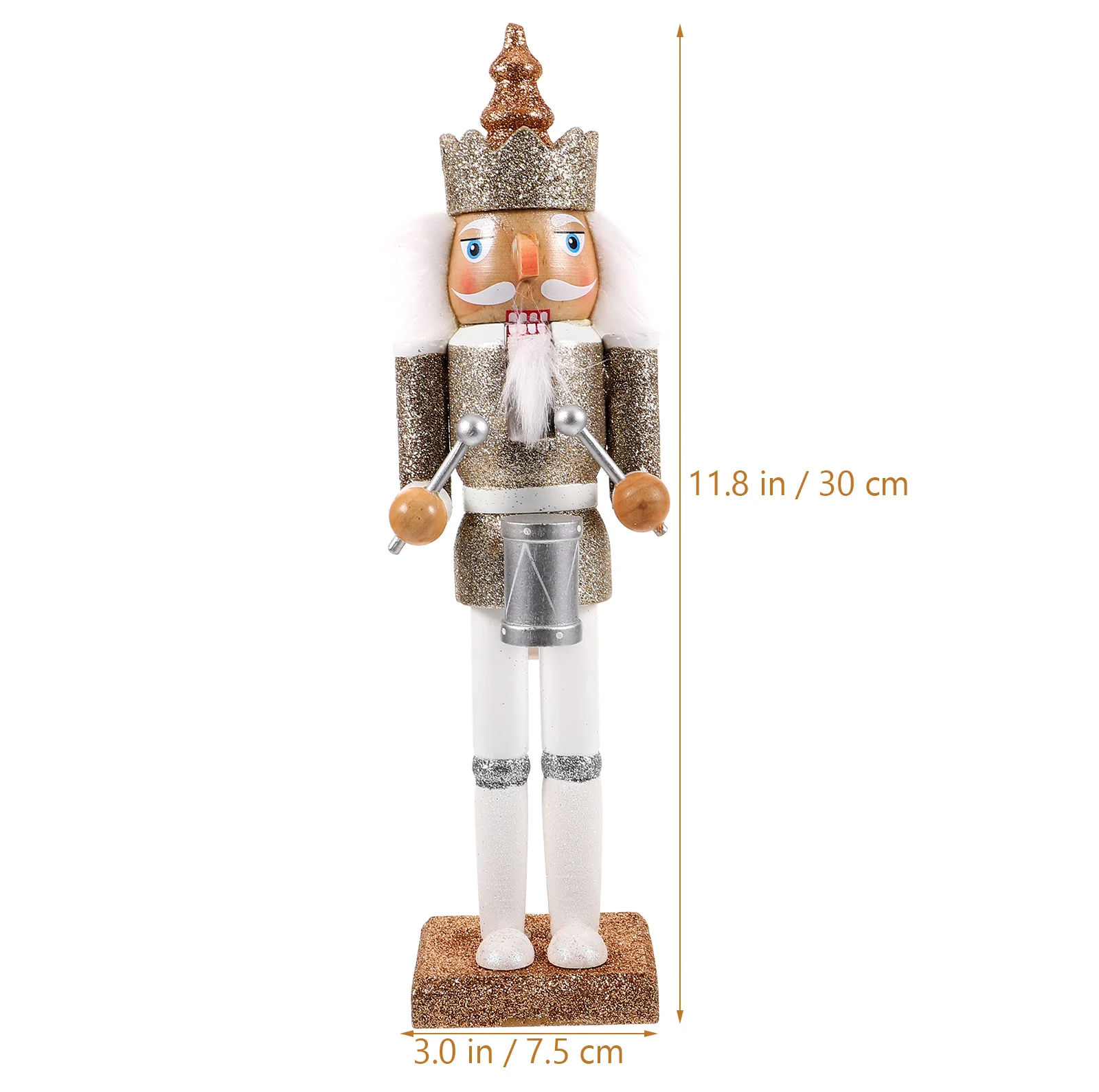 Nutcracker Ornament Vintage Decor Walnut Soldier Desktop Ornaments Xmas Wooden Puppet
Nutcracker Ornament Vintage Decor Walnut Soldier Desktop Ornaments Xmas Wooden Puppet