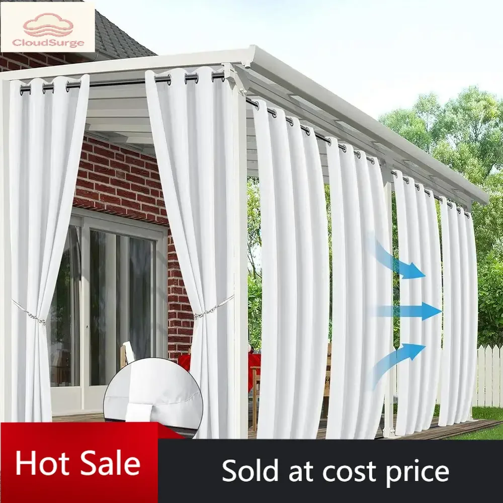 Activity limited-time pricePromotionPromotionAll-Weather Outdoor Privacy Curtains, 6 Panels, 54x95 Inches, White, for Gazebos, P
Activity limited-time pricePromotionPromotionAll-Weather Outdoor Privacy Curtains, 6 Panels, 54x95 Inches, White, for Gazebos, P