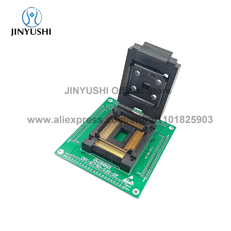 Раскладушка FPQ-160-0,65-10 QFP160, расстояние 0,65 мм ENPLAS IC, горящее сиденье, испытательное сиденье адаптера, испытательный стенд, испытательный стенд на складе
Раскладушка FPQ-160-0,65-10 QFP160, расстояние 0,65 мм ENPLAS IC, горящее сиденье, испытательное сиденье адаптера, испытательный стенд, испытательный стенд на складе