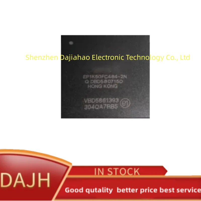 1 шт./партия EP1K50FC484-2N IC FPGA 249 I/O 484FBGA ic chips в наличии EP1K50 EP1K50FC484
1 шт./партия EP1K50FC484-2N IC FPGA 249 I/O 484FBGA ic chips в наличии EP1K50 EP1K50FC484
