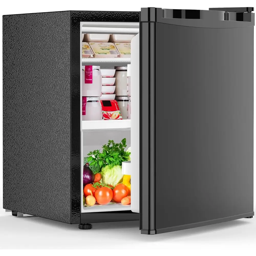 1.6 Cu.t Mini ridge with reezer, Compact Single Reversible Door Rerigerator, Adjustable tat, Ultra Quiet, Energy Eicient or Oice
1.6 Cu.t Mini ridge with reezer, Compact Single Reversible Door Rerigerator, Adjustable tat, Ultra Quiet, Energy Eicient or Oice