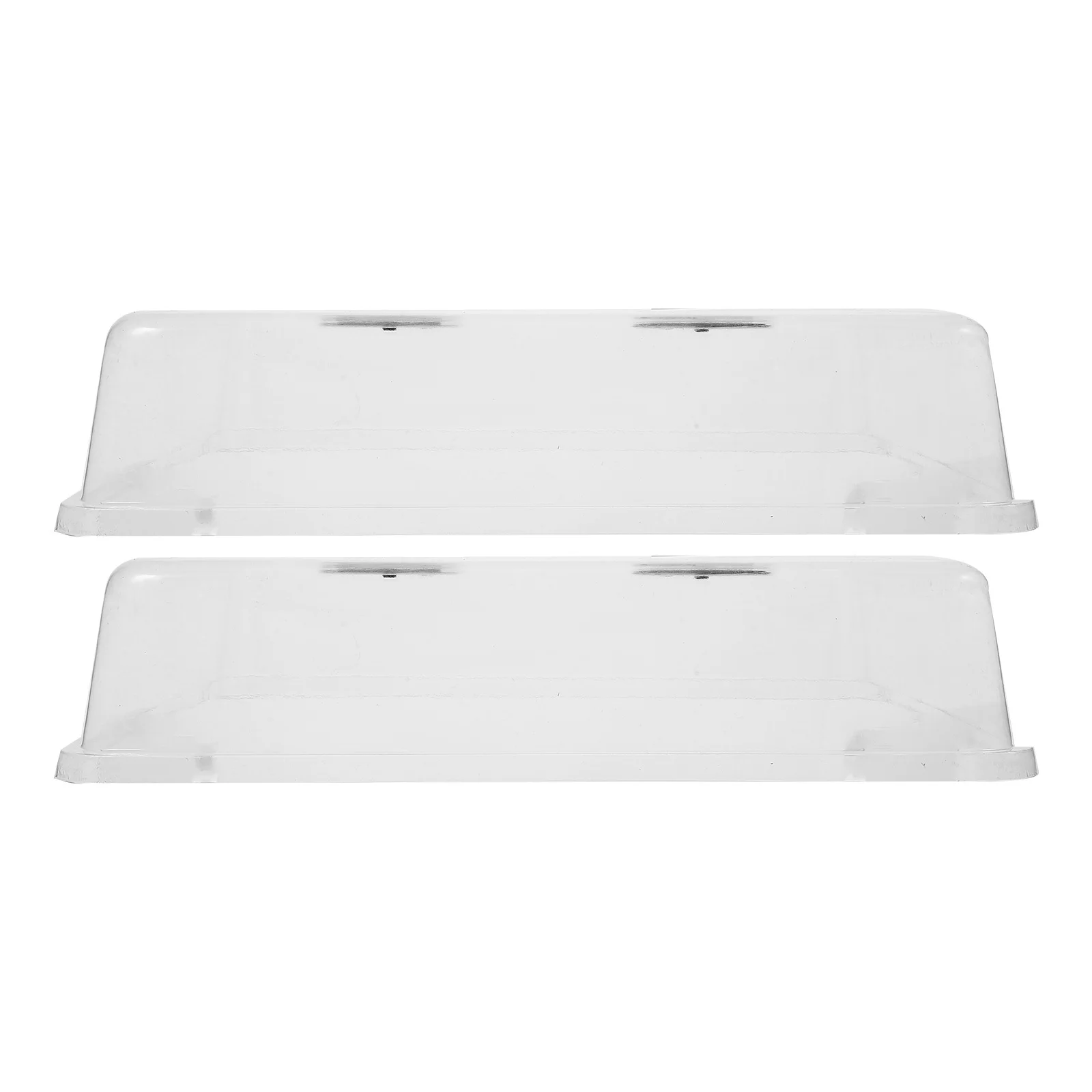 2Pcs Nursery Pot Lid Transparent Plastic Humidity Dome for Heat Preservation and Moisturizing Adjustable Vent Gardening Cover
2Pcs Nursery Pot Lid Transparent Plastic Humidity Dome for Heat Preservation and Moisturizing Adjustable Vent Gardening Cover
