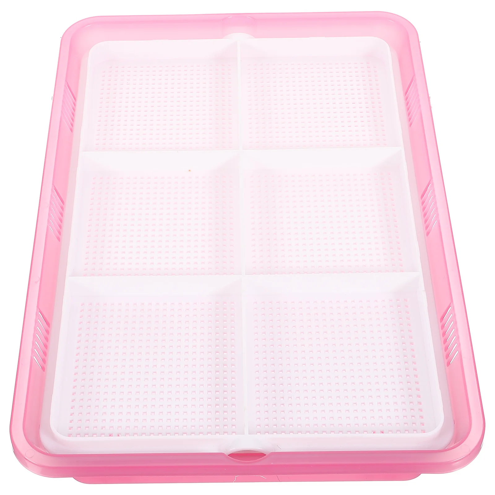 Seedling Plate Cat Grass Box Hydroponic Planter Household Indoor Pot Plastic for 
Seedling Plate Cat Grass Box Hydroponic Planter Household Indoor Pot Plastic for