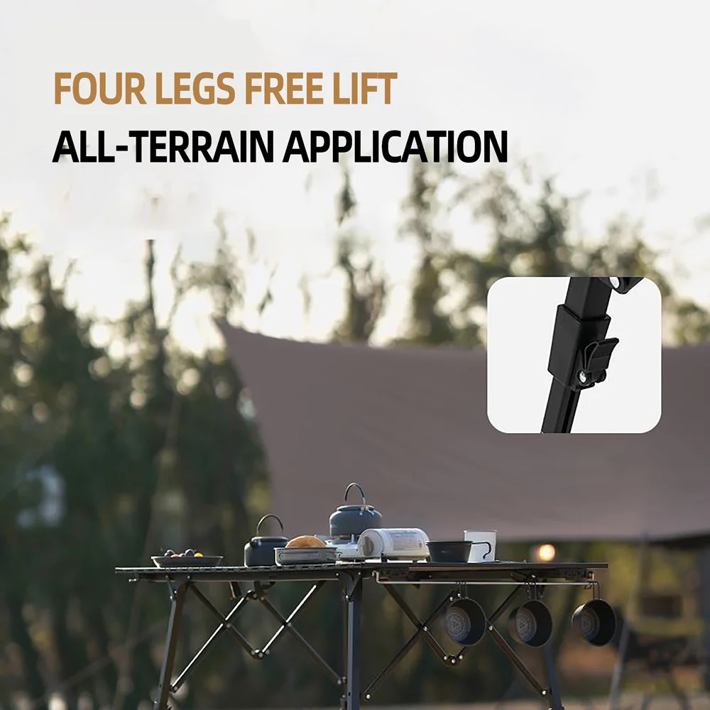 Outdoor aluminum alloy Foldable Table Roll Up Camping Table Desk Beach Climbing Fishing Picnic Folding Table Camping Supplies
Outdoor aluminum alloy Foldable Table Roll Up Camping Table Desk Beach Climbing Fishing Picnic Folding Table Camping Supplies