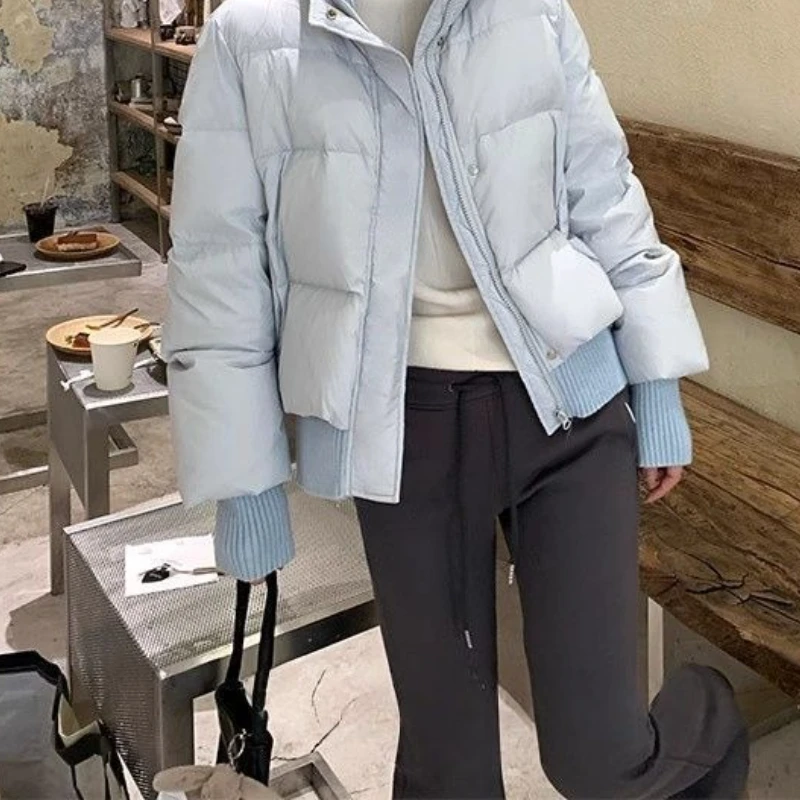 Универсальная свободная хлопковая куртка с воротником-стойкой, зима 2025, новый стиль, хлопковая одежда, куртка-хлеб
Универсальная свободная хлопковая куртка с воротником-стойкой, зима 2025, новый стиль, хлопковая одежда, куртка-хлеб