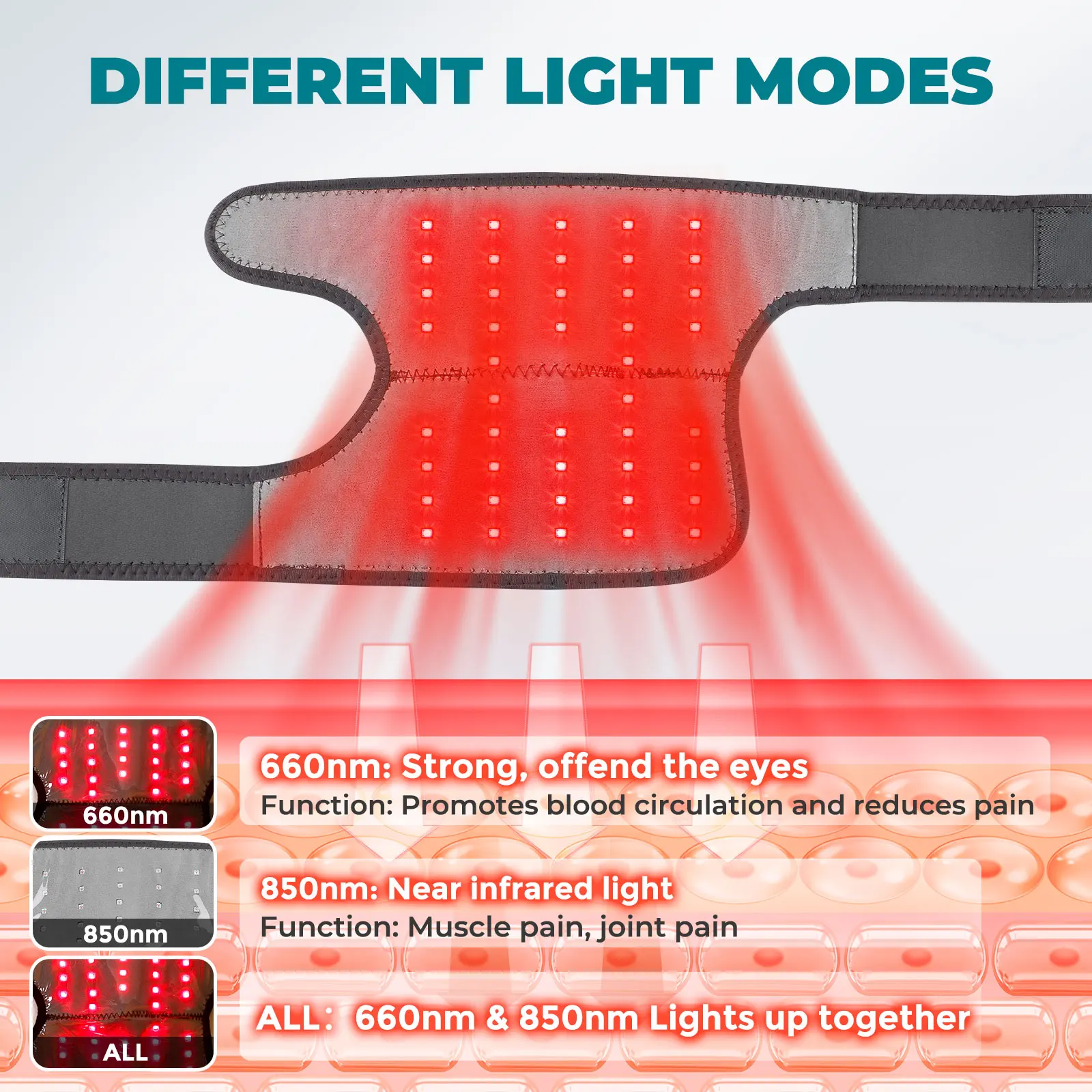 LED Red Light Knee Massager Hot Compress Vibration Shoulder Elbow Pad Heating Knee Brace For Arthritis Joint Injury Pain Relief
LED Red Light Knee Massager Hot Compress Vibration Shoulder Elbow Pad Heating Knee Brace For Arthritis Joint Injury Pain Relief