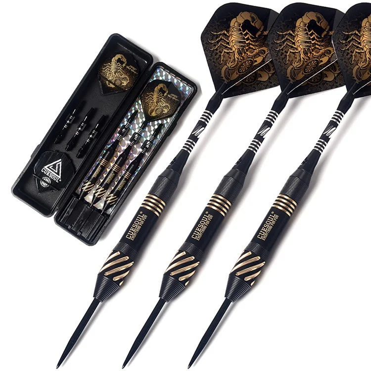 CUESOUL Scorpion Series Professional Darts Набор дротиков со стальным наконечником 22 г/24 г/26 г дротик 3 шт.
CUESOUL Scorpion Series Professional Darts Набор дротиков со стальным наконечником 22 г/24 г/26 г дротик 3 шт.