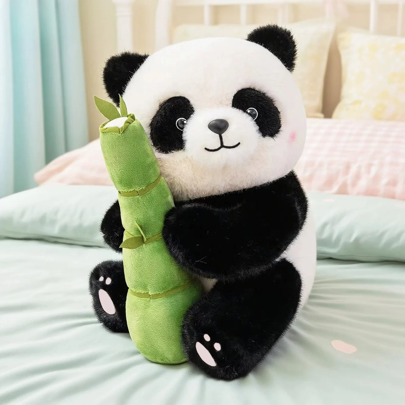 Cute Chubby Panda Plush Toy Doll, Cloth Doll Pillow, Travel Souvenir, Christmas Children's Toy Gift
Cute Chubby Panda Plush Toy Doll, Cloth Doll Pillow, Travel Souvenir, Christmas Children's Toy Gift