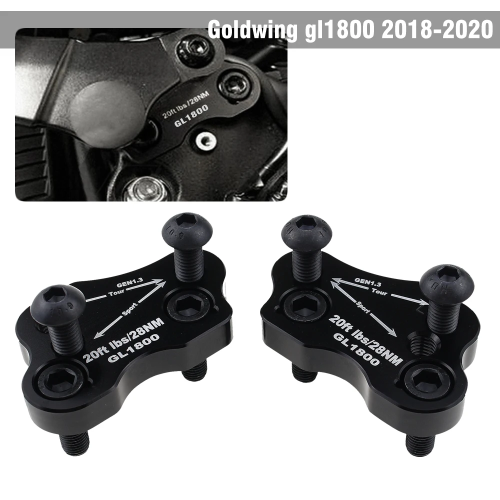 Motorcycle Handlebar Risers For Honda Goldwing GL1800 Gold Wing GL 1800 2018-2023 2022 2021 Handle Bar Mount Clamp Bar Clamps
Motorcycle Handlebar Risers For Honda Goldwing GL1800 Gold Wing GL 1800 2018-2023 2022 2021 Handle Bar Mount Clamp Bar Clamps