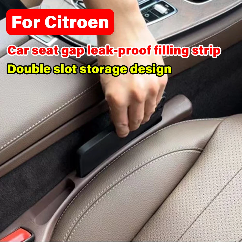 Car Interior Seat Gap Plug With 2 Grooves Storage Leakproof Strip For Citroen DS4 C2 C5 Picasso Berlingo C3 C4 Carcasa Tapabujes
Car Interior Seat Gap Plug With 2 Grooves Storage Leakproof Strip For Citroen DS4 C2 C5 Picasso Berlingo C3 C4 Carcasa Tapabujes