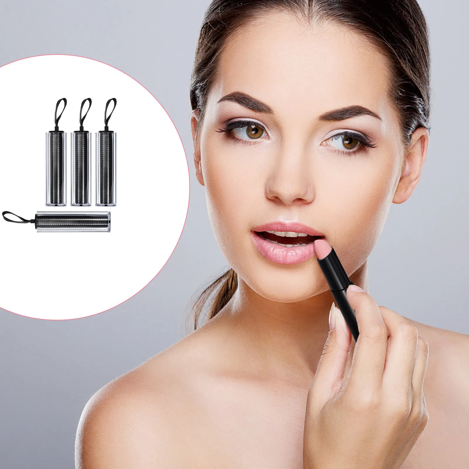 4Pcs Lipstick Storage Tube Empty Refillable Bevel Lip Cream Container Premium Quality Lightweight Portable for Business Trip
4Pcs Lipstick Storage Tube Empty Refillable Bevel Lip Cream Container Premium Quality Lightweight Portable for Business Trip