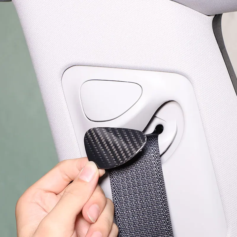 For Tesla Model 3 For Tesla Model Y 2017-2022 Real Carbon Fiber Car Roof Safety Belts Buttons cover Trim Sticker Car Accessories
For Tesla Model 3 For Tesla Model Y 2017-2022 Real Carbon Fiber Car Roof Safety Belts Buttons cover Trim Sticker Car Accessories