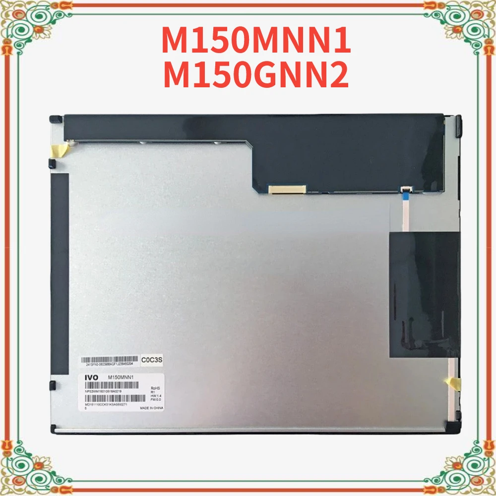 Original M150MNN1 M150GNN2 15.0 inch 1024*768 WLED TFT-LCD Screen Panel Perfect working Fully tested
Original M150MNN1 M150GNN2 15.0 inch 1024*768 WLED TFT-LCD Screen Panel Perfect working Fully tested