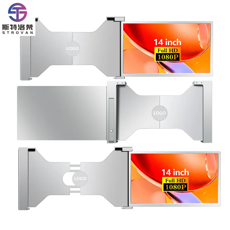 Портативный 14-дюймовый LCD-монитор 1080P с LED-подсветкой, Plug & Play, с портами Type-C и HD для ноутбуков и бизнеса
Портативный 14-дюймовый LCD-монитор 1080P с LED-подсветкой, Plug & Play, с портами Type-C и HD для ноутбуков и бизнеса