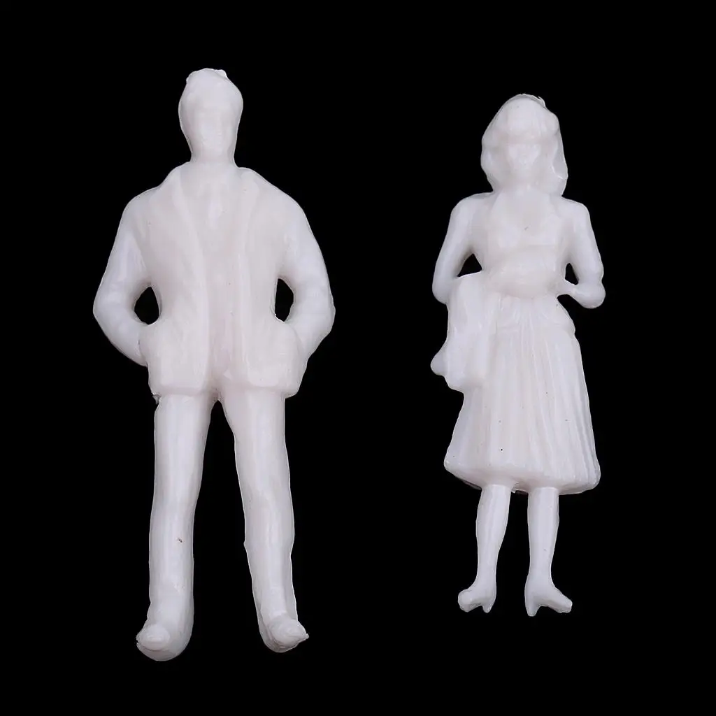 Unpainted Miniature Model People Set 1 50 Scale Plastic Diorama Figure Kit for Scenery Props and Layout Decor
Unpainted Miniature Model People Set 1 50 Scale Plastic Diorama Figure Kit for Scenery Props and Layout Decor