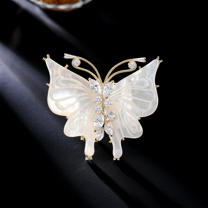 Butterfly New Premium Natural Fritillary Butterfly Autumn and Winter Coat Brooch Accessories Versatile Coat Accessories
Butterfly New Premium Natural Fritillary Butterfly Autumn and Winter Coat Brooch Accessories Versatile Coat Accessories