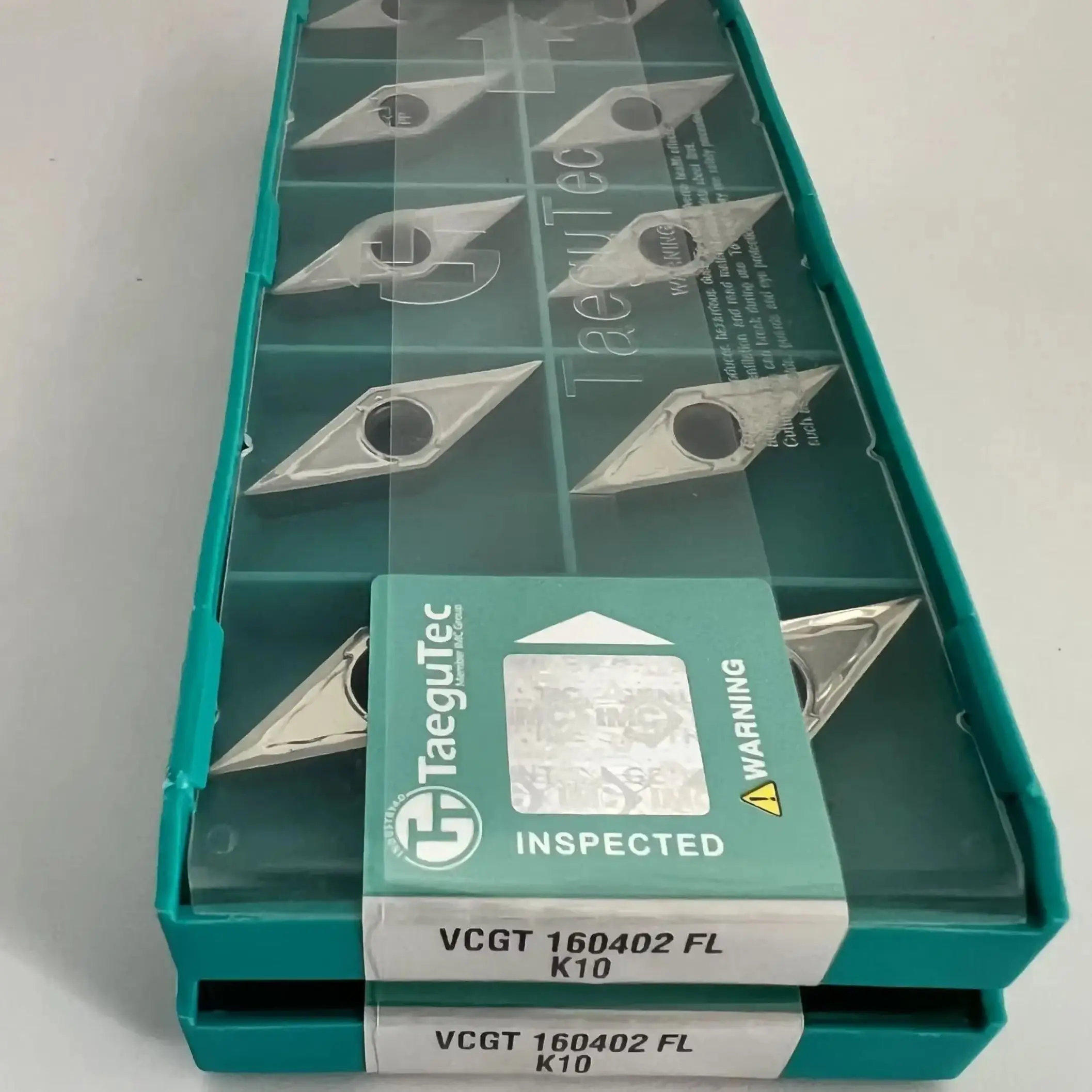 VCGT160402FL K10 /Alloy blade 10 PCS
VCGT160402FL K10 /Alloy blade 10 PCS