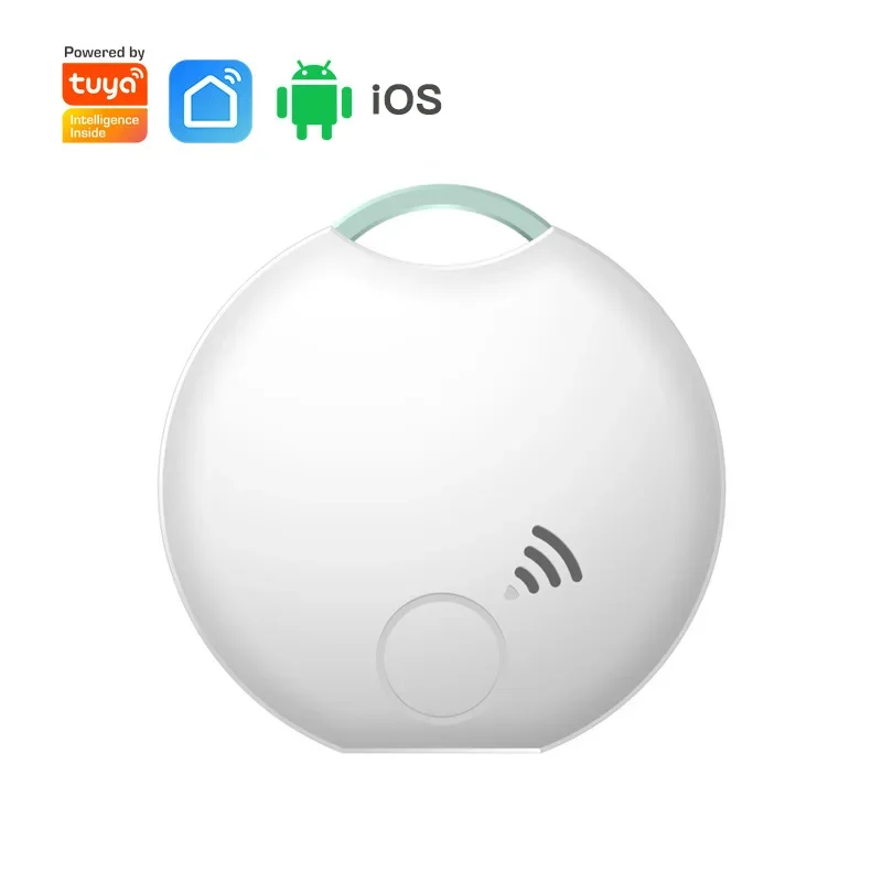 Tuya Smart Life App Bluetooth GPS Tracker Work with Mobile Anti Lost Reminder Device Locator Car Key Pet Kids Finder