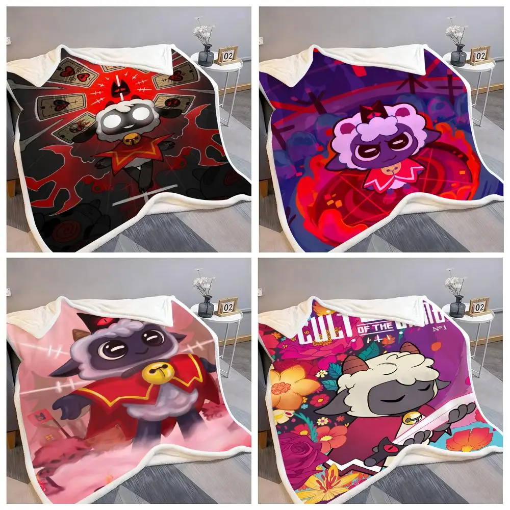 Game C-Cult of The L-Lamb Throw Flannel Fluffy Soft Blanket Warm Skin-Friendly Throw for Sofa Bed Office Nap Winter
Game C-Cult of The L-Lamb Throw Flannel Fluffy Soft Blanket Warm Skin-Friendly Throw for Sofa Bed Office Nap Winter