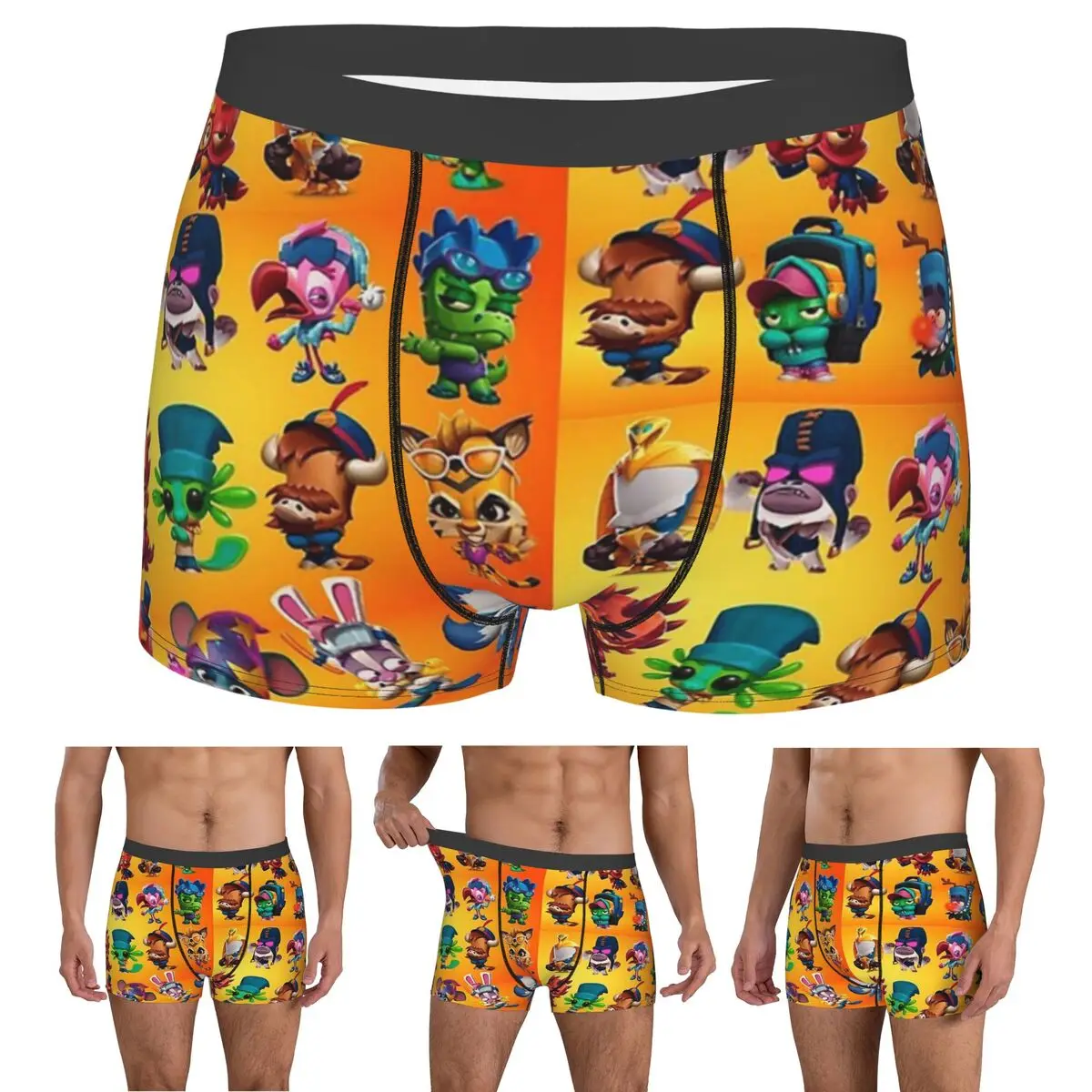 Boxer Underpants Shorts Zooba Battle Arena Panties Male Soft Underwear for Homme Man Boyfriend Gifts
Boxer Underpants Shorts Zooba Battle Arena Panties Male Soft Underwear for Homme Man Boyfriend Gifts