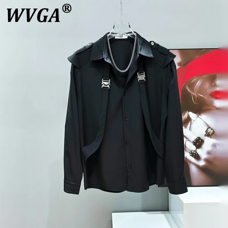 WVGA Весна Осень Новый Мужской High Street Лоскутный Ремешок Замок Дизайн Модные Рубашки С Длинным Рукавом Нишевая Шикарная Повседневная Рубашка Ins W10347
WVGA Весна Осень Новый Мужской High Street Лоскутный Ремешок Замок Дизайн Модные Рубашки С Длинным Рукавом Нишевая Шикарная Повседневная Рубашка Ins W10347