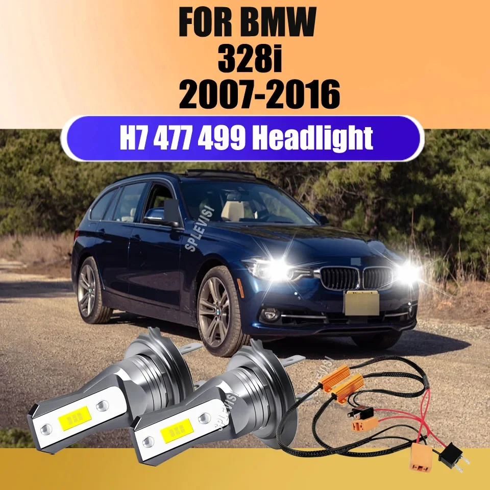 CANbus LED High Low Beam Headlight - 1:1 Halogen Replacement Size For BMW 328i 2007 2008 2009 2010 2011 2012 2013 2014 2015 2016
CANbus LED High Low Beam Headlight - 1:1 Halogen Replacement Size For BMW 328i 2007 2008 2009 2010 2011 2012 2013 2014 2015 2016