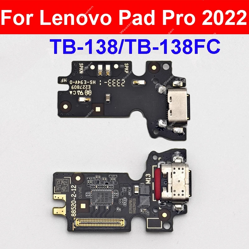 USB Charger Port Board For Lenovo Pad Pro 2022 TB-138 TB-138FC USB Charging Jack Dock Board Connector Parts
USB Charger Port Board For Lenovo Pad Pro 2022 TB-138 TB-138FC USB Charging Jack Dock Board Connector Parts