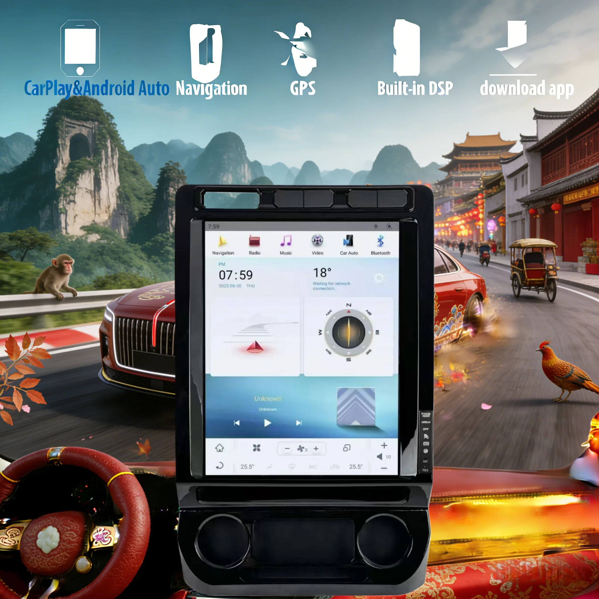 X 12,1 "Carplay Auto Android 14 для Ford F150 F-150 2015-2019 2020 2021, экран, автомобильный радиоприемник, мультимедийный стереоплеер, головное устройство с GPS
X 12,1 "Carplay Auto Android 14 для Ford F150 F-150 2015-2019 2020 2021, экран, автомобильный радиоприемник, мультимедийный стереоплеер, головное устройство с GPS