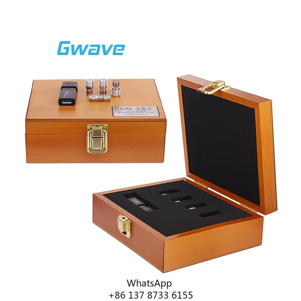 Gwave High Frequency 3.5mm Male 50 Ohm RF Calibration Kit DC To 9 GHz For VNA Vector Network Analyzer
Gwave High Frequency 3.5mm Male 50 Ohm RF Calibration Kit DC To 9 GHz For VNA Vector Network Analyzer