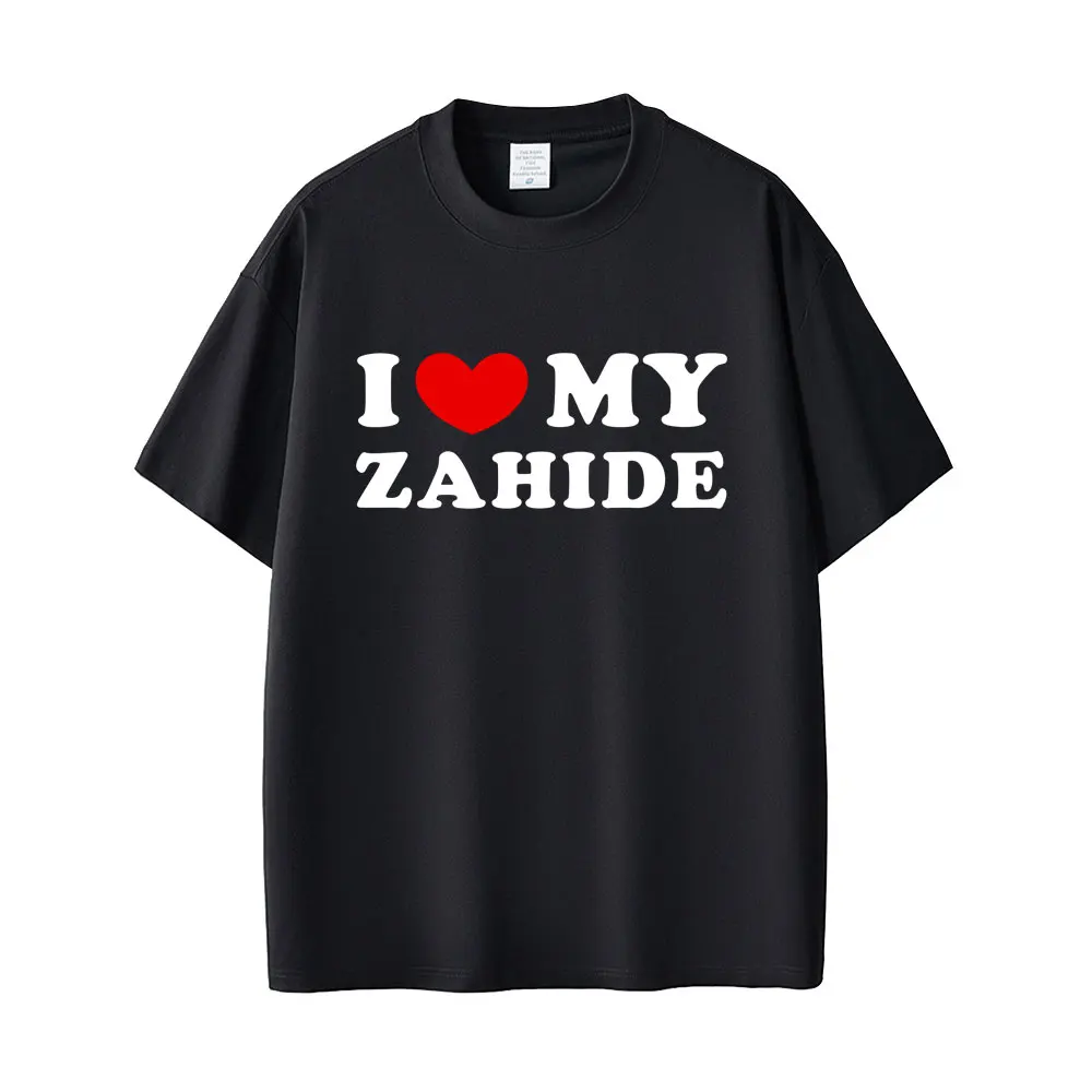 I Love My Zahide Ballert Auf Lautlos T Shirt Men Women Hip Hop Fashion Music Short Sleeve T-shirts Casual Cotton Vintage T-shirt
I Love My Zahide Ballert Auf Lautlos T Shirt Men Women Hip Hop Fashion Music Short Sleeve T-shirts Casual Cotton Vintage T-shirt