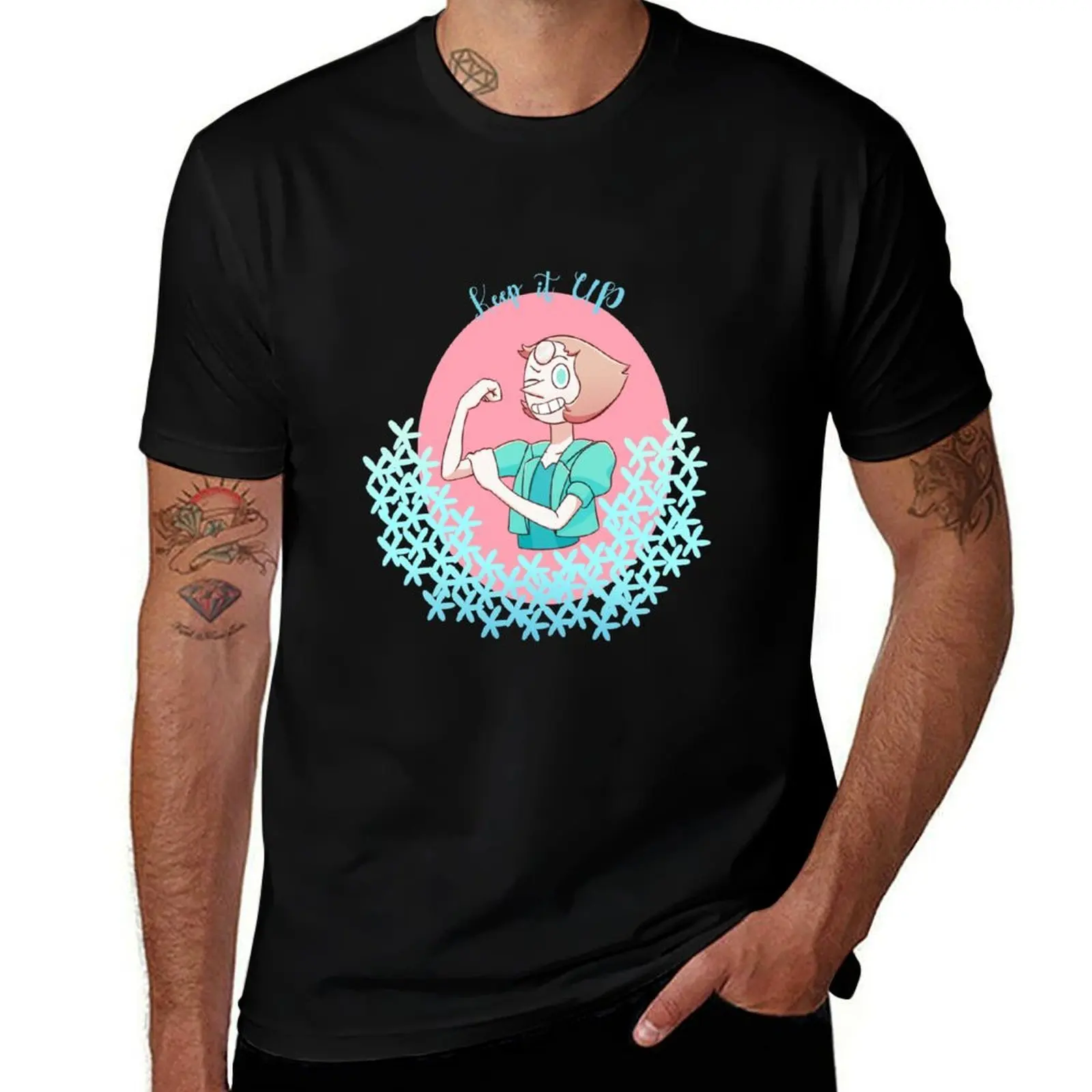 Pearl keep it UP - Steven Universe T-Shirt Large Size Short Sleeve T-Shirt
Pearl keep it UP - Steven Universe T-Shirt Large Size Short Sleeve T-Shirt