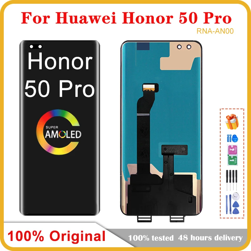6,72 ''OLED для Honor 50 Pro, ЖК-экран мобильного телефона в сборе, сенсорный экран, замена ЖК-панели
6,72 ''OLED для Honor 50 Pro, ЖК-экран мобильного телефона в сборе, сенсорный экран, замена ЖК-панели