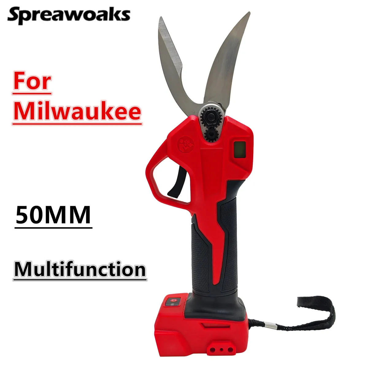 50mm Electric Scissor Brushless Bone Meat Shear Garden Pruner Vegetable Cutter Power Tools For Milwaukee 18V Battery
50mm Electric Scissor Brushless Bone Meat Shear Garden Pruner Vegetable Cutter Power Tools For Milwaukee 18V Battery