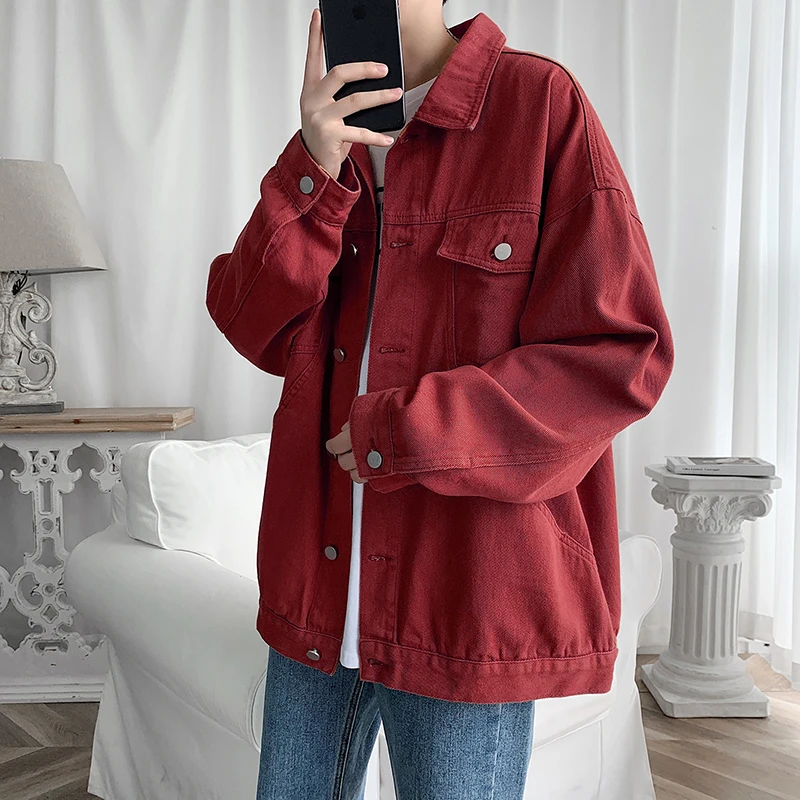 Mens Jeans Jackets And Coats Single Breasted Korean Version Slim Fit Denim Outwear M-3XL
Mens Jeans Jackets And Coats Single Breasted Korean Version Slim Fit Denim Outwear M-3XL