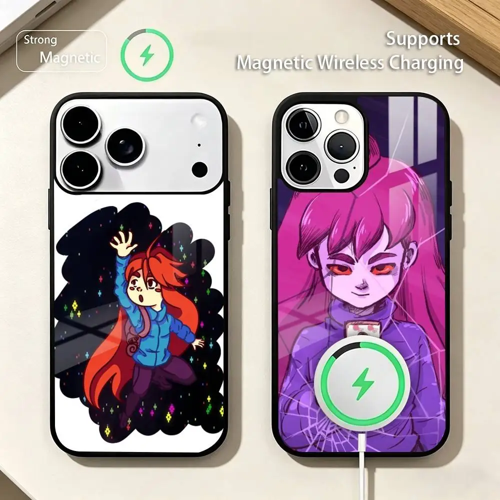 Celeste Game M-Madeline Phone Case For iPhone17,16,15,14,13,12,11 Plus,Pro Allows magnetic wireless charging
Celeste Game M-Madeline Phone Case For iPhone17,16,15,14,13,12,11 Plus,Pro Allows magnetic wireless charging