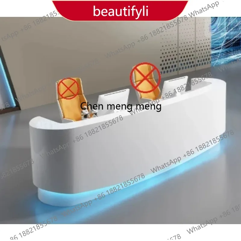 X188 Business Office Reception Desks Pulpit Table Checkstand Storage Reception Desks Beauty Artificial Board Furniture
X188 Business Office Reception Desks Pulpit Table Checkstand Storage Reception Desks Beauty Artificial Board Furniture