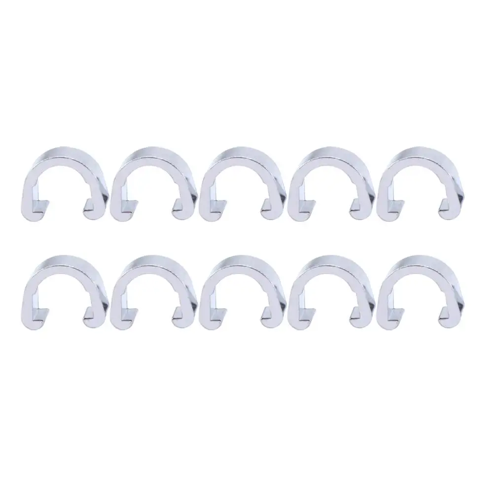 10PCS U-shaped Wire Buckle Brake Cable Clip Aluminum Durable Reusable Road C Clip Bike Line Fixation Metal Clamp
10PCS U-shaped Wire Buckle Brake Cable Clip Aluminum Durable Reusable Road C Clip Bike Line Fixation Metal Clamp
