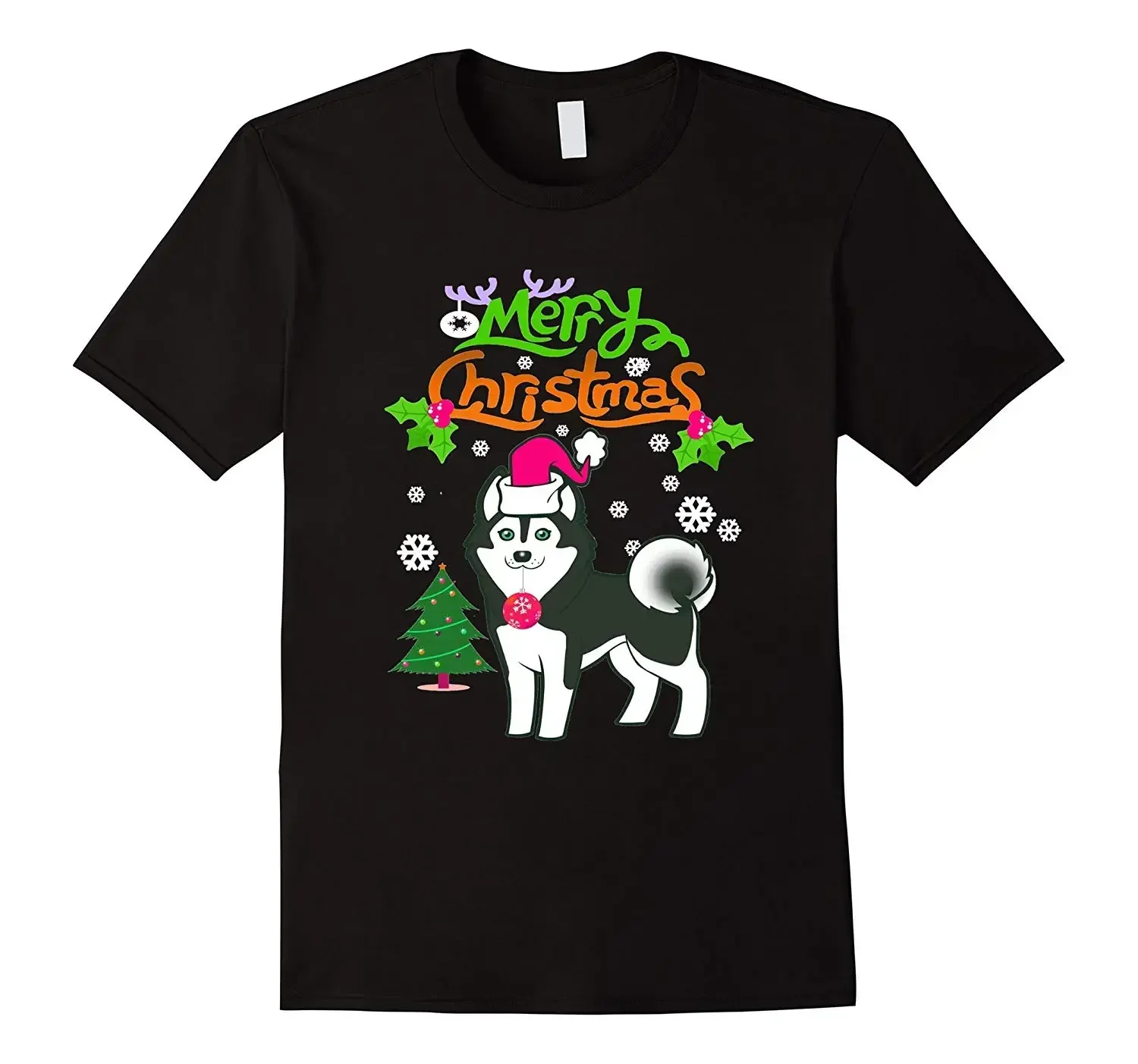 Merry Christmas Husky Best Dog Lovers Xmas Gifts T-Shirt 100% Cotton O-Neck Summer Short Sleeve Casual Mens T-shirt Size S-3XL
Merry Christmas Husky Best Dog Lovers Xmas Gifts T-Shirt 100% Cotton O-Neck Summer Short Sleeve Casual Mens T-shirt Size S-3XL