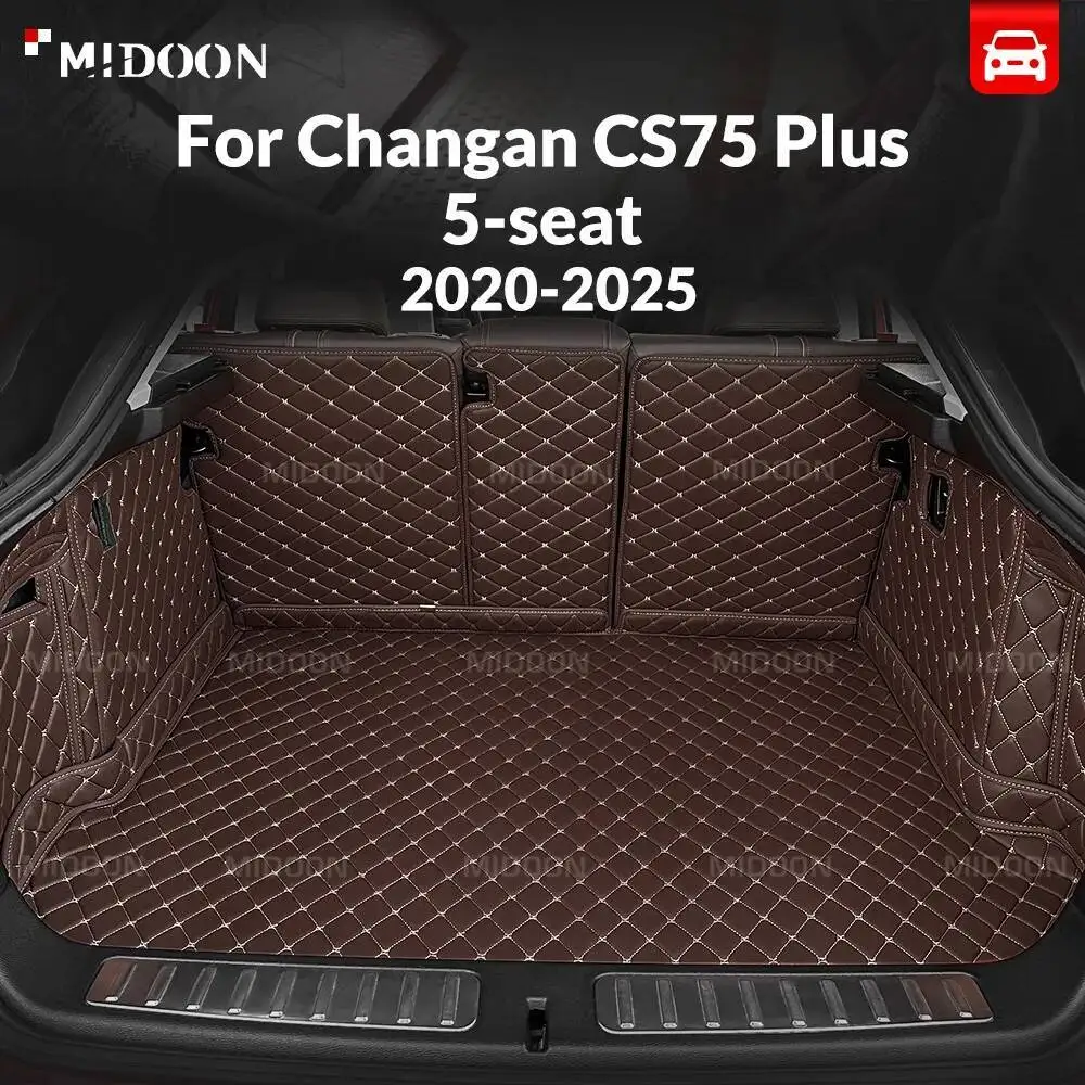 Auto Full Coverage Trunk Mat For CHANGAN CS75 PLUS 5-seat 2020-2025 24 23 22 21 Car Cargo Liner Interior Accessories
Auto Full Coverage Trunk Mat For CHANGAN CS75 PLUS 5-seat 2020-2025 24 23 22 21 Car Cargo Liner Interior Accessories