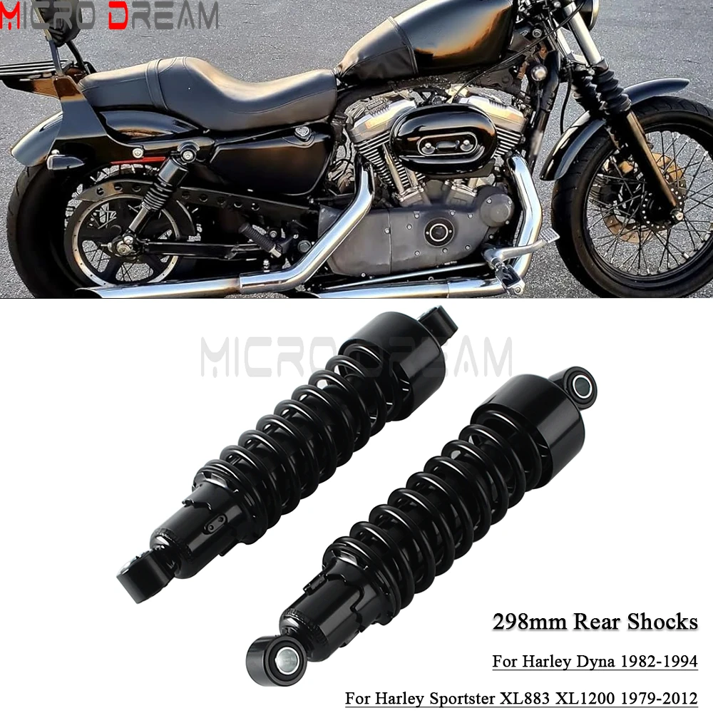 Задний амортизатор 11,7 дюйма (298 мм) для мотоциклов Harley Sportster XL 1200, XL 883 (1979-2012), Dyna (1982-1994)
Задний амортизатор 11,7 дюйма (298 мм) для мотоциклов Harley Sportster XL 1200, XL 883 (1979-2012), Dyna (1982-1994)
