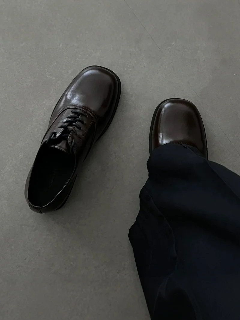 Casual Leather Shoes Men's 2026 New Summer British Style Retro Trendy Business Formal Leather Surface Shoes
Casual Leather Shoes Men's 2026 New Summer British Style Retro Trendy Business Formal Leather Surface Shoes