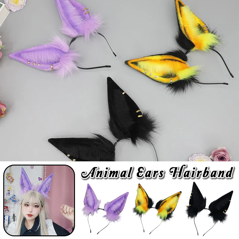 Soft Furry Plush Animal Ears Hairhoop for Girls New Gods of Destruction Cosplay Headwear Cute Hair Accessories
Soft Furry Plush Animal Ears Hairhoop for Girls New Gods of Destruction Cosplay Headwear Cute Hair Accessories