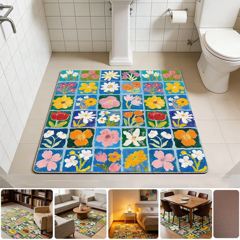 Entry Silk Circle Floor Mat Is Dirt Resistant and Can Be Cut Home Door Mats Are Suitable for Bathrooms Living Room and Anti Slip
Entry Silk Circle Floor Mat Is Dirt Resistant and Can Be Cut Home Door Mats Are Suitable for Bathrooms Living Room and Anti Slip