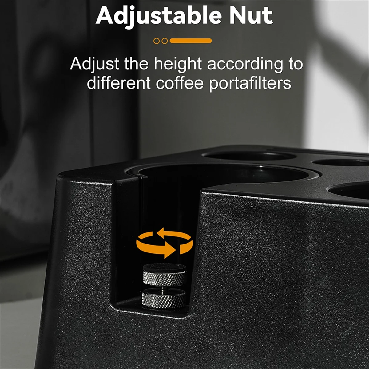 Держатель для тампера для кофе Подставка для фильтра Подставка для портафильтра для эспрессо
Держатель для тампера для кофе Подставка для фильтра Подставка для портафильтра для эспрессо